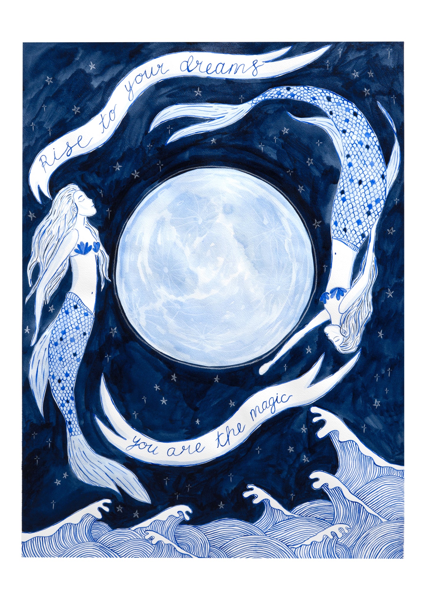 Once in a Blue Moon - Print