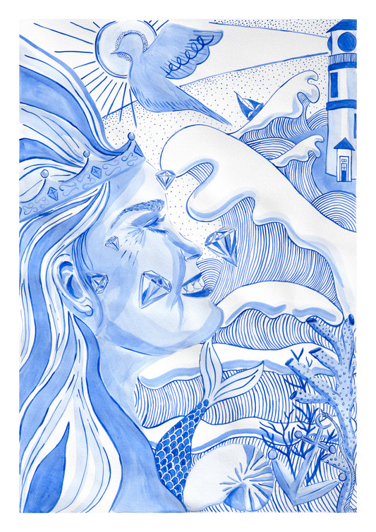 Smacked in the Face with Magic - Print