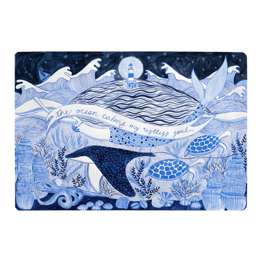 The Ocean Calms My Restless Soul - Print