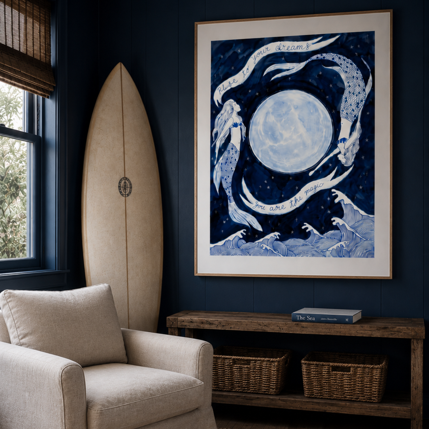 Once in a Blue Moon - Print