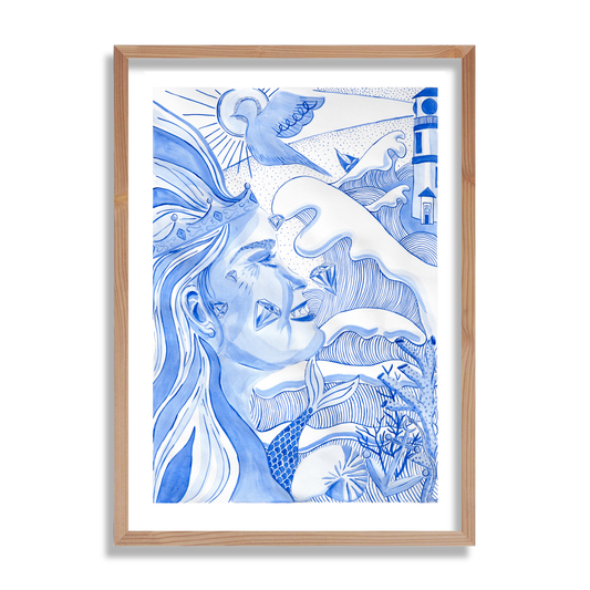 Smacked in the Face with Magic - Print