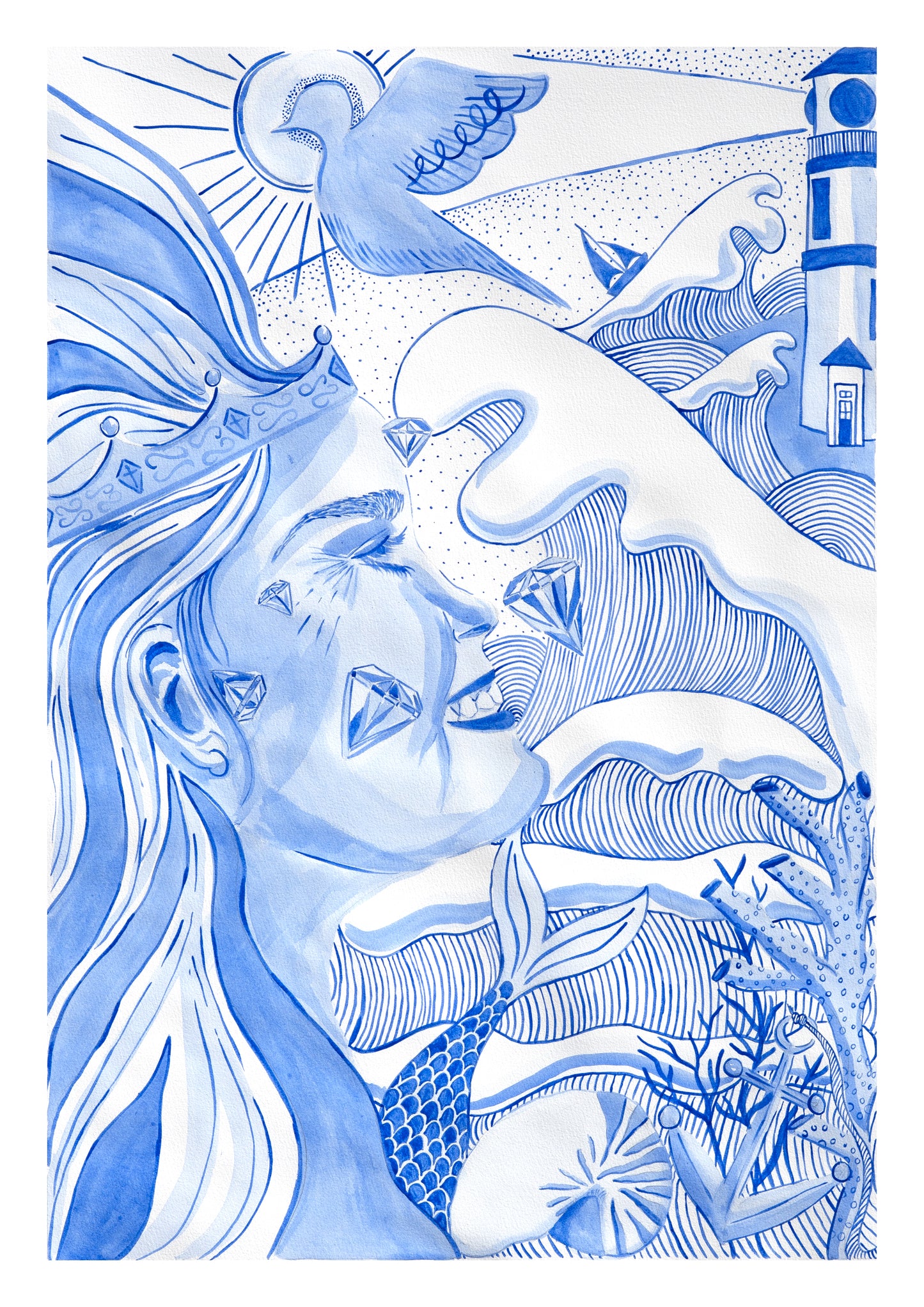 Smacked in the Face with Magic - Print
